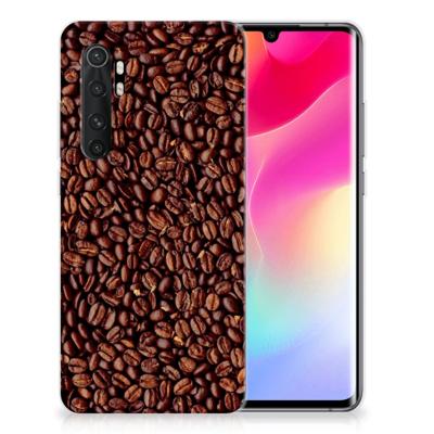 Xiaomi Mi Note 10 Lite Siliconen Case Koffiebonen Xiaomi Mi Note 10 Lite Siliconen Case Koffiebonen