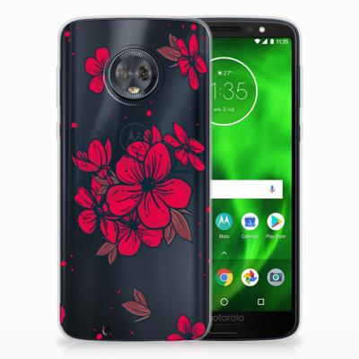 Motorola Moto G6 TPU Case Blossom Red