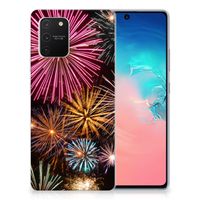 Samsung Galaxy S10 Lite Silicone Back Cover Vuurwerk - thumbnail