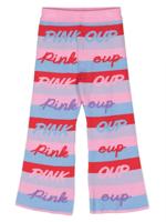 Pinko Kids Gestreepte broek - Blauw