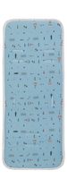 Interbaby inlegkussen kinderwagen Indianen 83 x 33 cm blauw