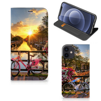 iPhone 12 Mini Book Cover Amsterdamse Grachten - thumbnail