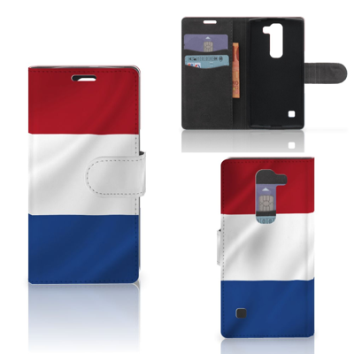 LG Spirit Bookstyle Case Nederlandse Vlag
