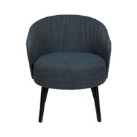 Dutchbone Waldo fauteuil  blue