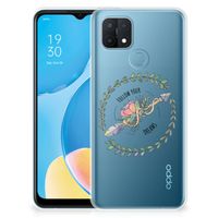 OPPO A15 Telefoonhoesje met Naam Boho Dreams