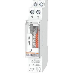 Suevia DinO One RS Schakelklok voor DIN-rails 230 V/AC 1x NO 16 A 230 V/AC Weekprogramma