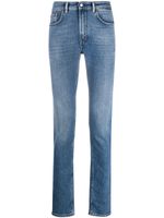 Acne Studios jean slim à taille mi-haute - Bleu