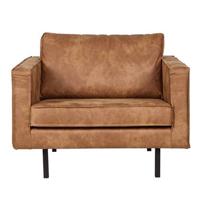 BePureHome Rodeo Fauteuil - Eco-leder - Cognac