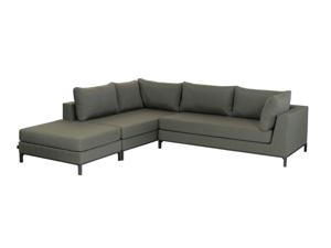 Exotan Capri tuin loungeset - groen - links