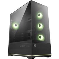 MSI MAG PANO 110R PZ - Mid-tower Gaming PC Case - Ondersteunt tot 400 mm GPU in lengte, verwijderbare stoffilters, USB 20 Gbps (Type-C), Back-connect ATX & Micro-ATX moederbord ondersteuning