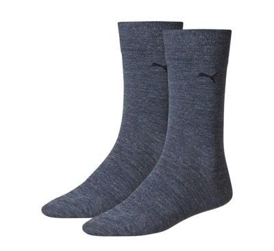 Puma 2-pack Classic Sock Men Denim Blue-47-49