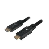 LogiLink CHA0015 HDMI kabel 15 m HDMI Type A (Standaard) Zwart