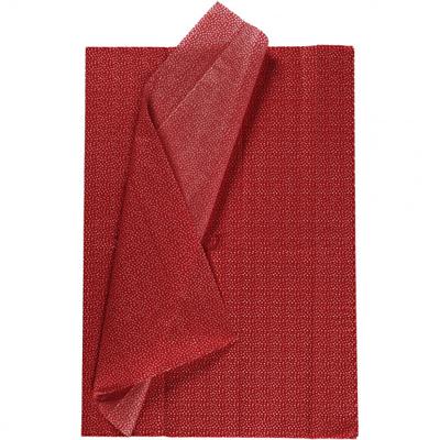Creotime tissuepapier 50 x 70 cm rood 6 stuks Creotime tissuepapier 50 x 70 cm rood 6 stuks