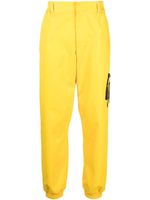 Moschino pantalon fuselé à design stretch - Jaune - thumbnail