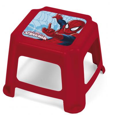 Marvel kruk Spider Man junior 27 x 27 x 21 cm rood/blauw