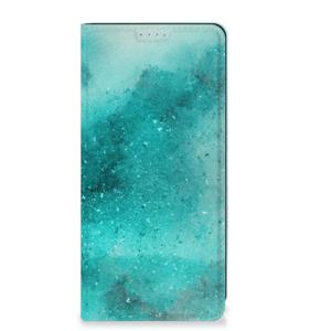 Bookcase Xiaomi Redmi Note 13 Pro Plus Painting Blue