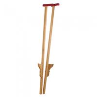 Glückskäfer stelten 120 cm rood/blank hout