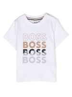 BOSS Kidswear t-shirt en coton à logo imprimé - Blanc - thumbnail