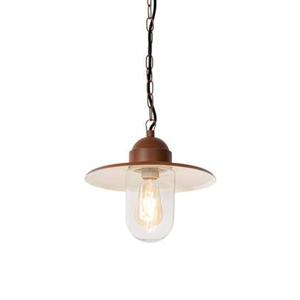 QAZQA Moderne buiten hanglamp roestbruin IP44 - Kansas