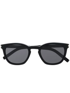 Saint Laurent Eyewear lunettes de soleil à monture ronde - Noir