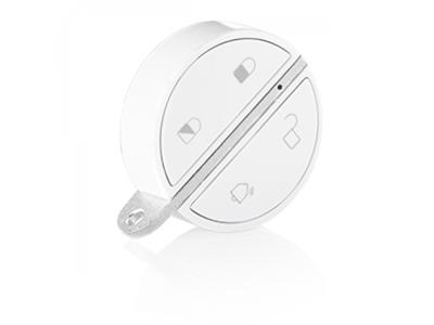 Somfy 2401489 afstandsbediening voor sleutelloze toegang & sleutelhanger RF Draadloos Wit