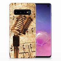 Samsung Galaxy S10 Siliconen Hoesje met foto Bladmuziek