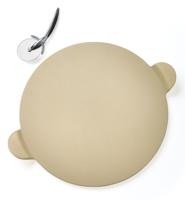 Pro pizzasteen met pizzasnijder