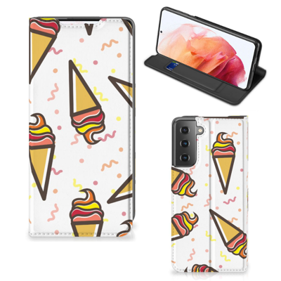 Samsung Galaxy S21 Flip Style Cover Icecream Samsung Galaxy S21 Flip Style Cover Icecream