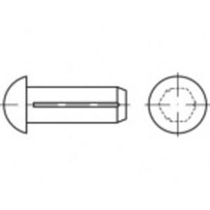 TOOLCRAFT TO-5439072 Halfronde kerfnagel 2.5 mm Staal 500 stuk(s)