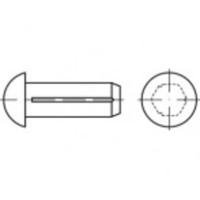 TOOLCRAFT TO-5439072 Halfronde kerfnagel 2.5 mm Staal 500 stuk(s)