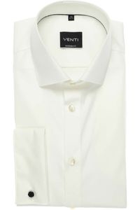 Venti Modern Fit Overhemd wit, Effen