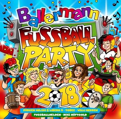 Ballermann Fussball Party 2018 - CD (4032989513833)