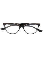 Dita Eyewear lunettes de vue à monture papillon - Noir