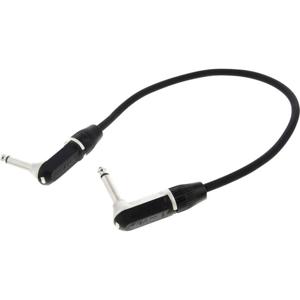 Cordial CFI0,3RR Jack Kabel [1x Jackplug male 6,3 mm - 1x Jackplug male 6,3 mm] 30.00 cm Zwart