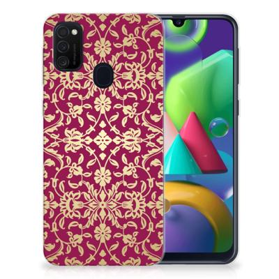 Siliconen Hoesje Samsung Galaxy M21 | M30s Barok Pink Siliconen Hoesje Samsung Galaxy M21 | M30s Barok Pink