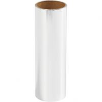 Creotime decoratiefolie zilver 15,5 x 50 cm