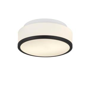 Searchlight Badkamer plafondlamp Cheese Ø 23cm 7039-23BK