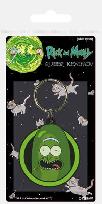 Rick and Morty Rubber Keychain Pickle Rick 6 cm
