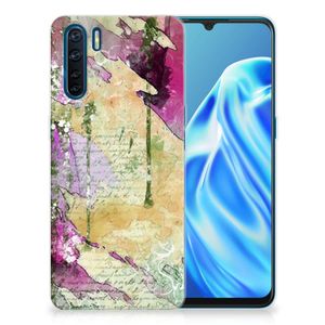 Hoesje maken OPPO A91 Letter Painting