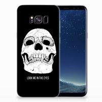 Silicone Back Case Samsung Galaxy S8 Plus Skull Eyes - thumbnail