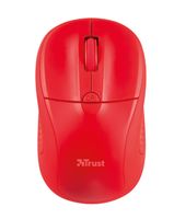 Trust Primo RF Draadloos 1600 DPI Optisch Muis - Rood