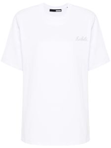 ROTATE BIRGER CHRISTENSEN t-shirt à logo brodé - Blanc