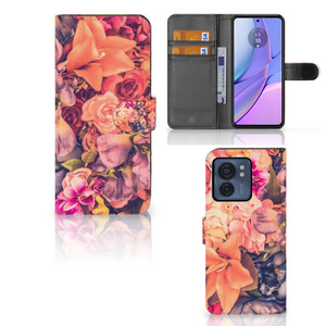 Motorola Edge 40 Hoesje Bosje Bloemen