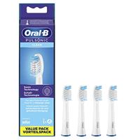 Oral-B Pulsonic Clean Opzetborstels Voor Sonic Tandenborstels, Verpakking Van 4 Stuks
