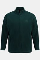 fleecejas, grote maten, , heren, turquoise, maat: xxl, polyester, jp1880