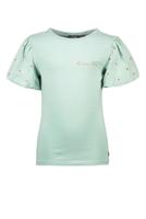 Like Flo Meisjes t-shirt ballon mouw - Mint