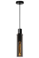 Lucide ORLANDO - Hanglamp - Ø 10 cm - 1xE27 - Fumé