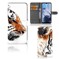 Hoesje Motorola Moto E22 | E22i Watercolor Tiger