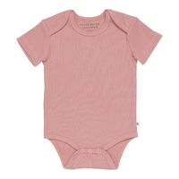 Little Dutch romper korte mouw Rib Vintage Pink Maat - thumbnail