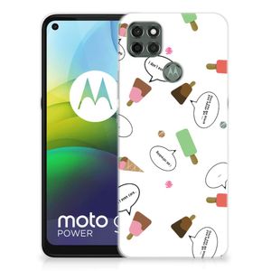 Motorola Moto G9 Power Siliconen Case IJsjes